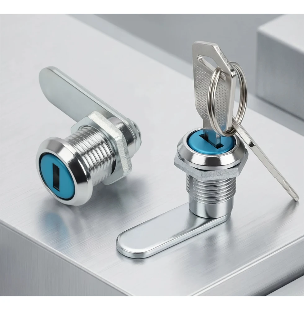MS202 Mini Cylinder Turn Tongue Lock Mailbox Lock Milk Box Lock Small Electricity Meter Box Lock File Cabinet Door Lock