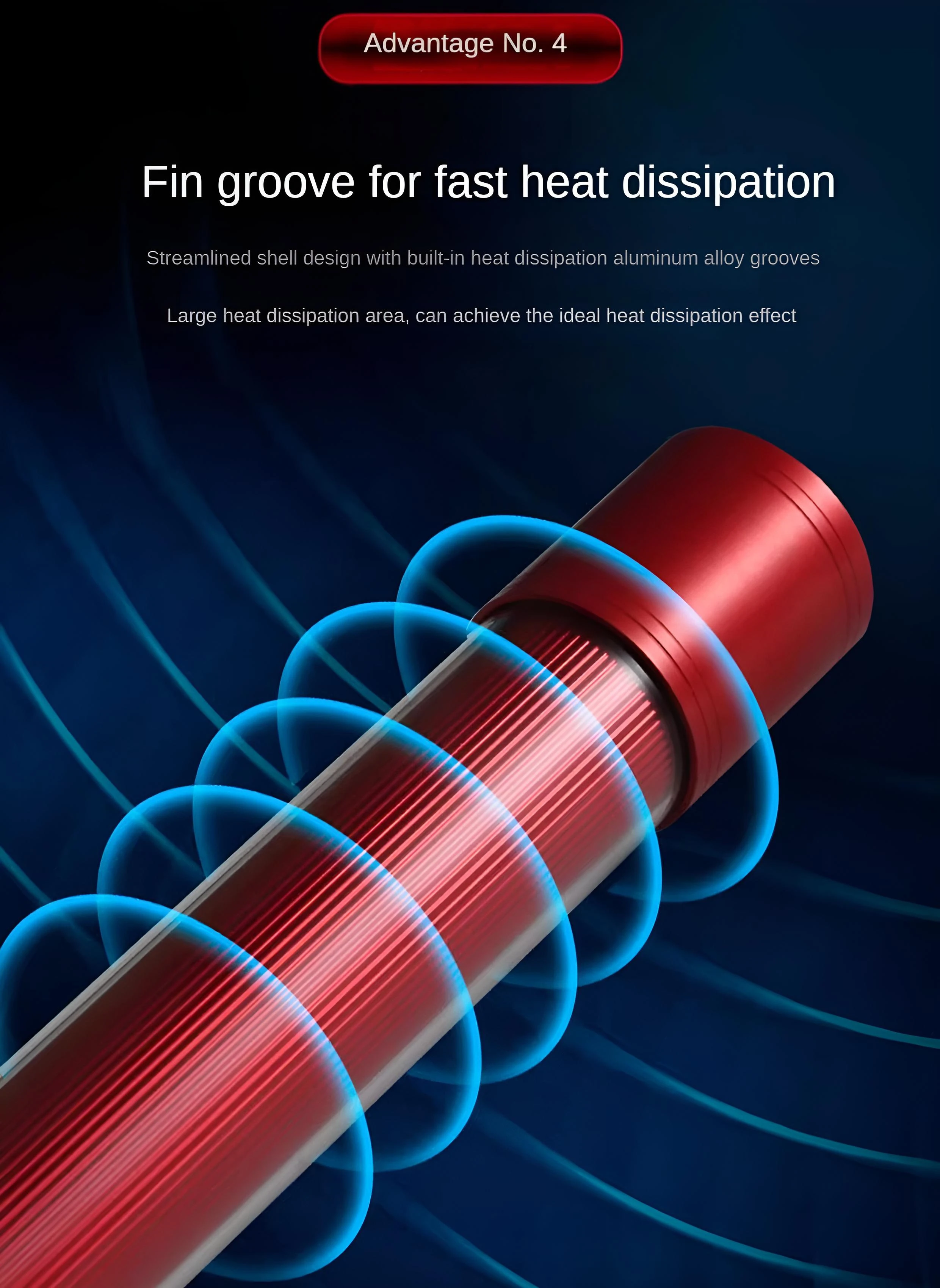 Large Fish Tank Light 110V-240V Ultra Wide Angle 240° Five Row LED T12 Diving Light for Aquatic Environments - Image 6