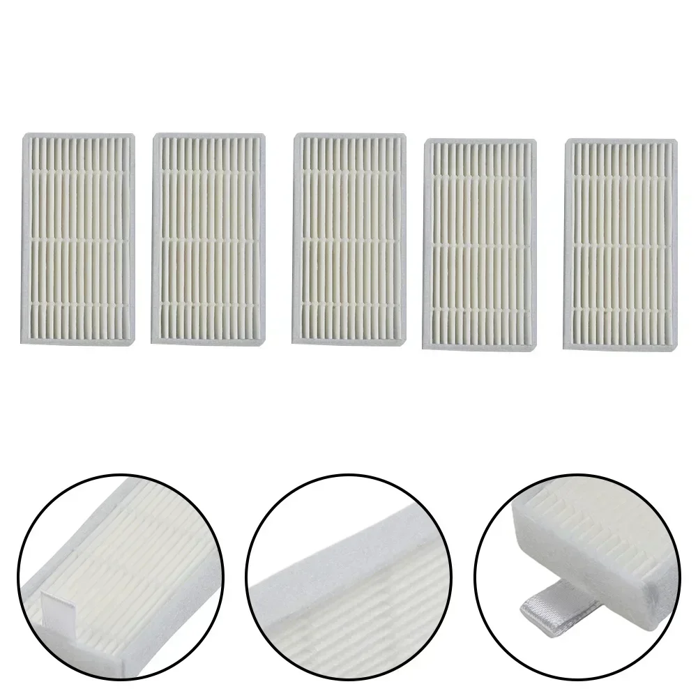 5pcs Filters For MD 16192 18500 18501 18600 19510 19511 19900 Robot Cleaning Accessories Vacuum Filter