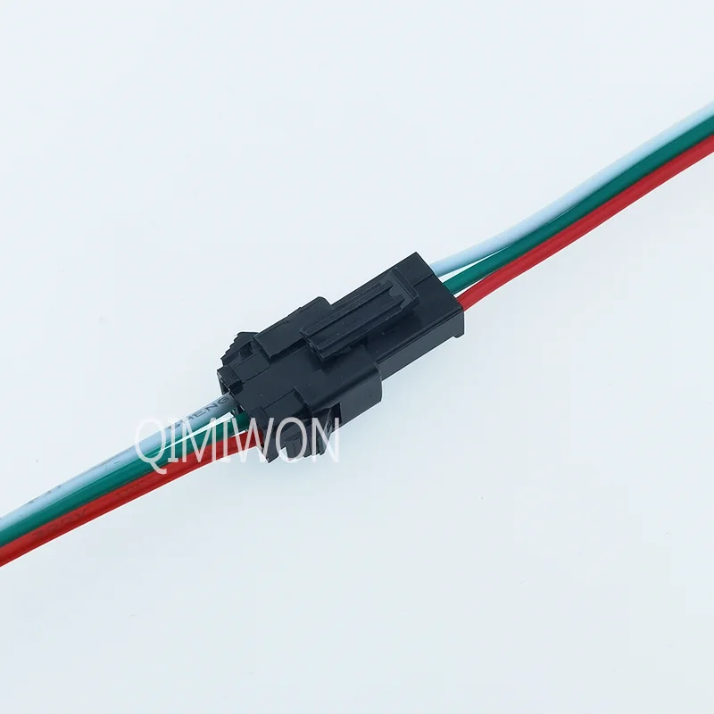10Pair JST SM2.54 2.54mm Pitch 2P 3P 4P-12P Male to Female Plug Terminal Wire Connector Terminal for LED Downlight Ceiling Lamp