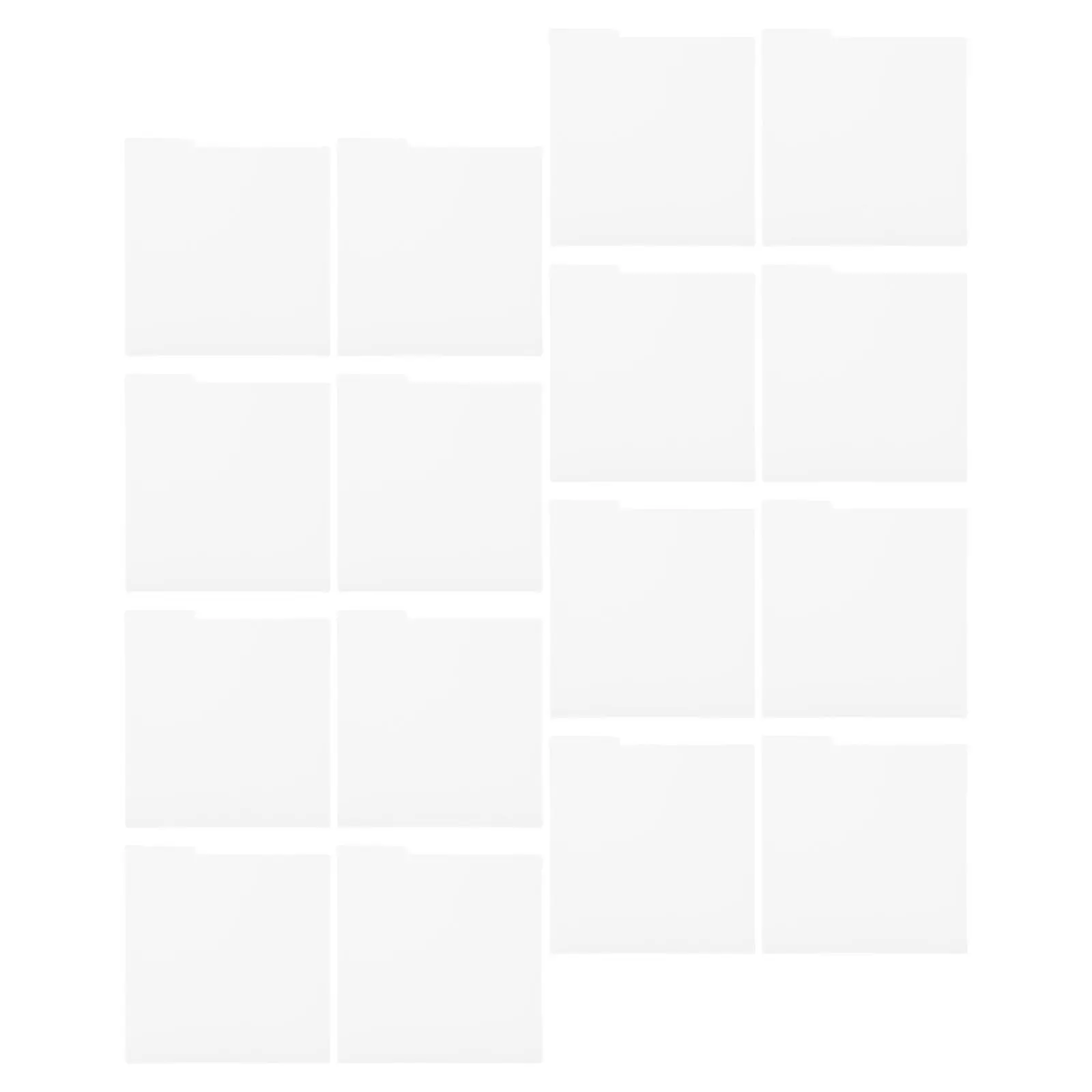 

Набор из 16 разделителей для виниловых пластинок из прочного ПВХ, с индексными вкладками для быстрой сортировки и хранения коллекции пластинок на полках