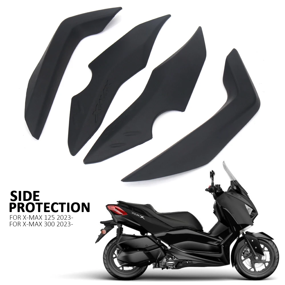 

For YAMAHA X-MAX 125 XMAX 300 XMAX125 XMAX300 2023- Motorcycle Accessories Anti-collision Strip Guards Side Protector Sticker