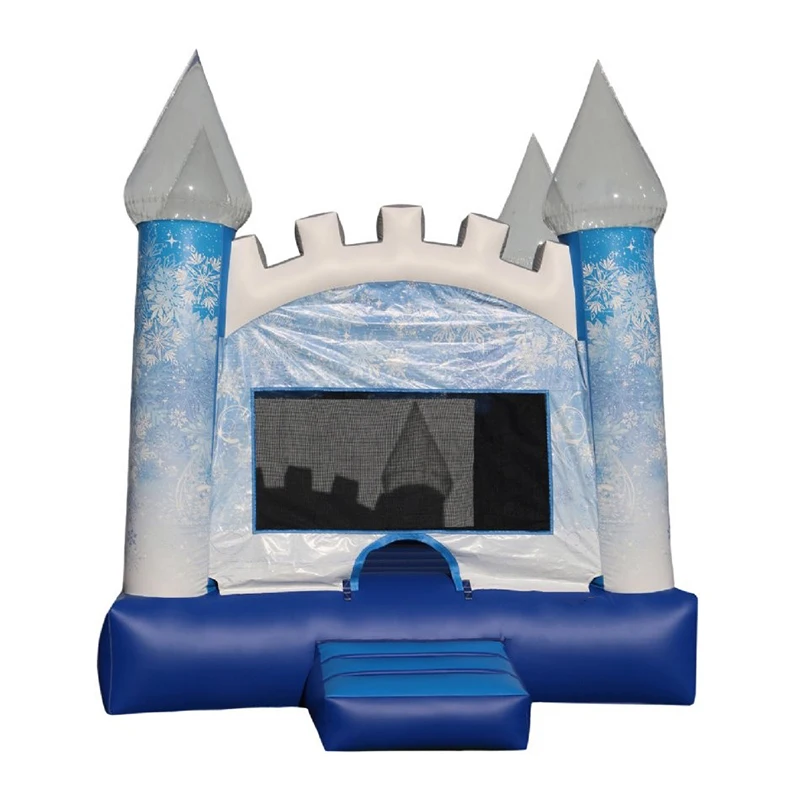 

Inflatable Ice Castle Bounce House indoor kids activity