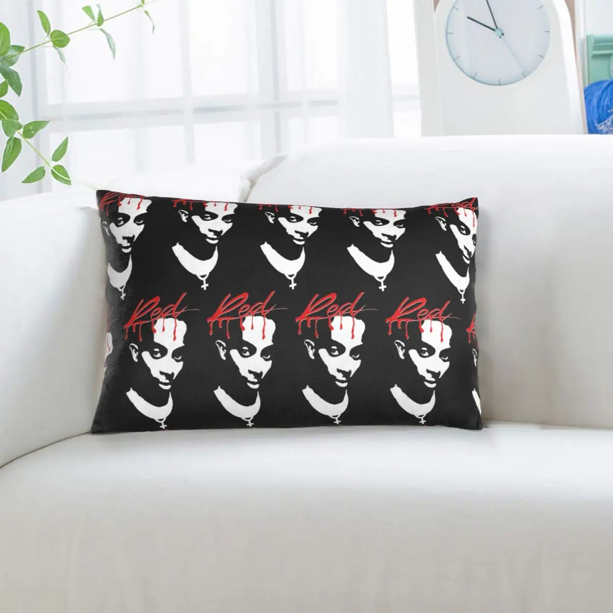 

Playboi Carti Whole Lotta красная обложка для альбома, прямоугольная наволочка, чехол для подушки, декор для спальни, кровати, домашняя комфортная декоративная подушка