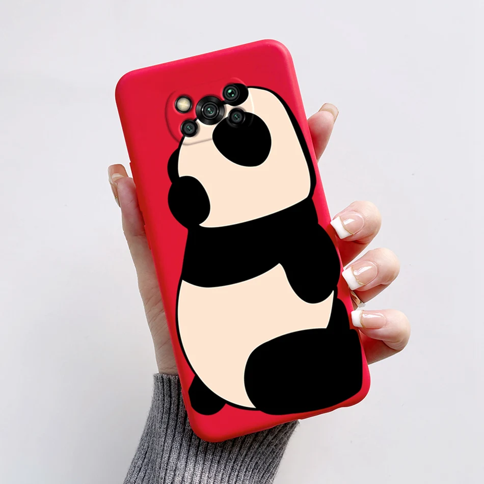 For Xiaomi Poco X3 Pro Case Cute Cat Bear Cartoon Frog Cover Soft Silicone Phone Cases For Xiaomi Poco X3 NFC PocoX3 Pro Fundas