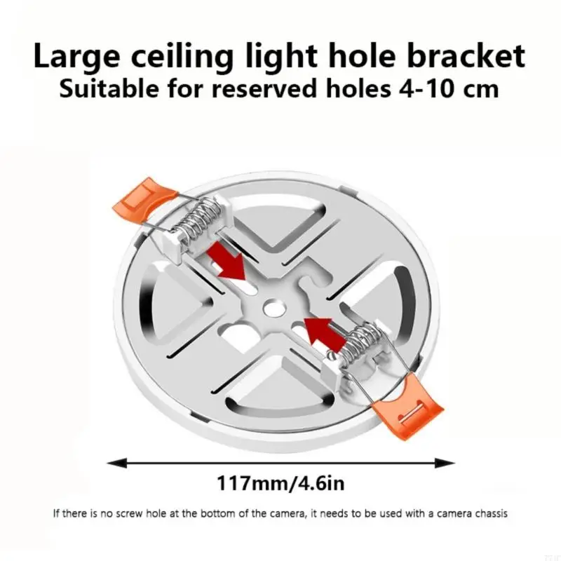 Home Use Ceiling Bracket For Smartly Security Cameras With Solid Designs