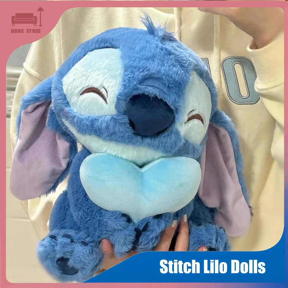 ديزني أفخم دمية غرزة ليلو الدمى دمية محشوة لطيف الكرتون بطة غرزة أفخم Kawaii أنيمي الأطفال عيد ميلاد هدية الكريسماس #2