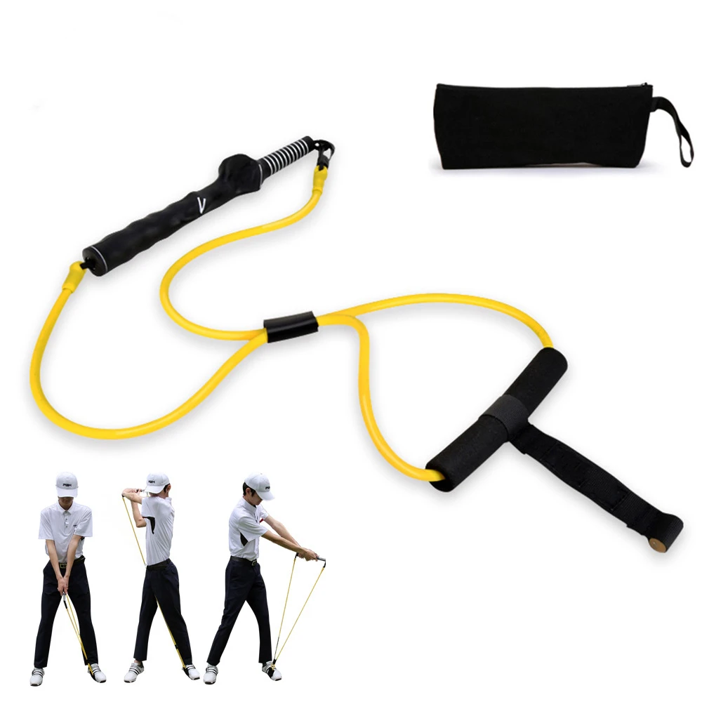 Fascia di resistenza per swing da golf, allenatore di swing stabile, correttore di postura del movimento e fitness, fascia per riscaldamento,