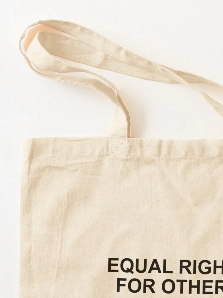 الحقوق المساواة للآخرين لا تعني حقوق أقل بالنسبة لك. إنه ليس فطيرة. حقيبة حمل حقيبة كبيرة حقيبة حمل كبيرة