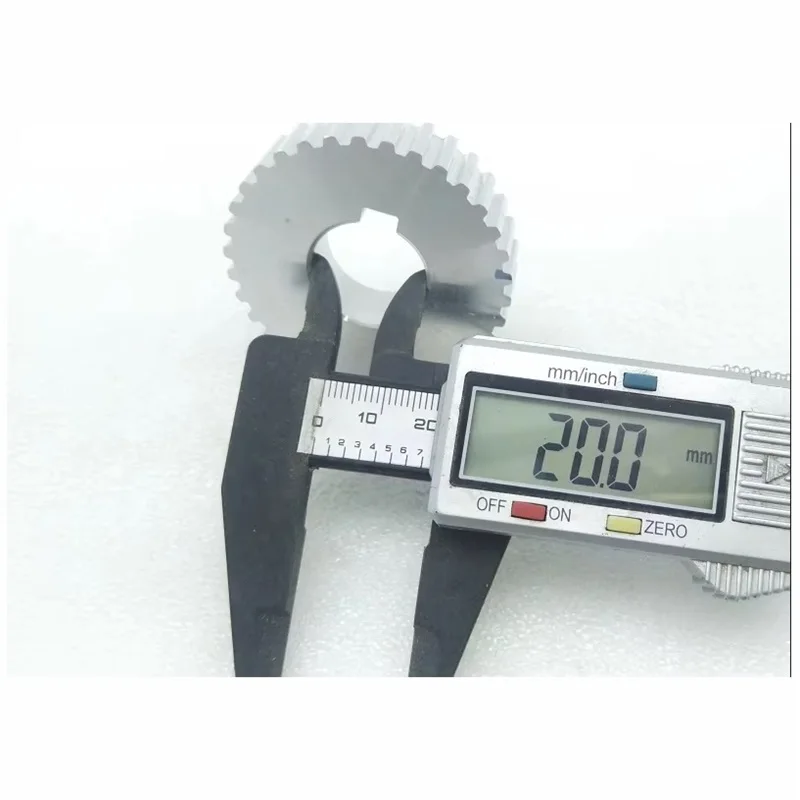 Aluminum alloy synchronous gear S/N C1-022 Timing Pulley Motor belt gear drive wheel  for SIEG Lathe C1