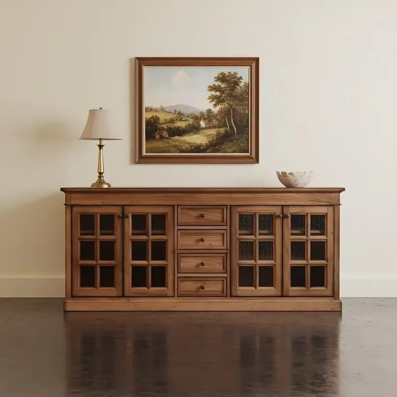 Traditional Solid Wood Dresser for Girls Bedroom & Living Room Chest of Drawers with Five-Year Warranty Storage
