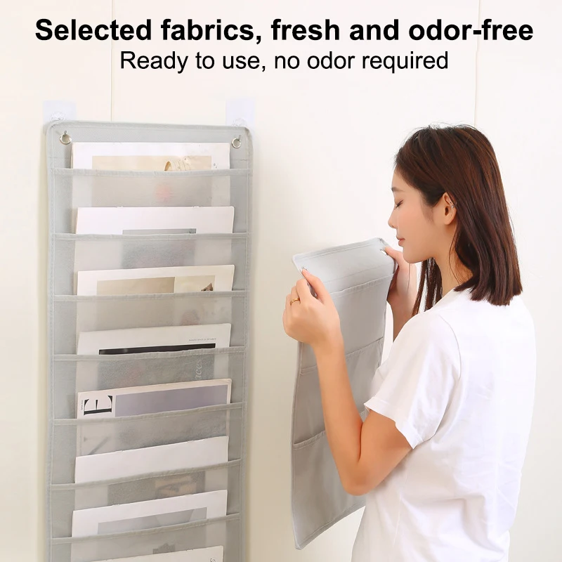 New Wall Hanging File Folder Organizer Letter Size Hanging Storage Organizer Bag
