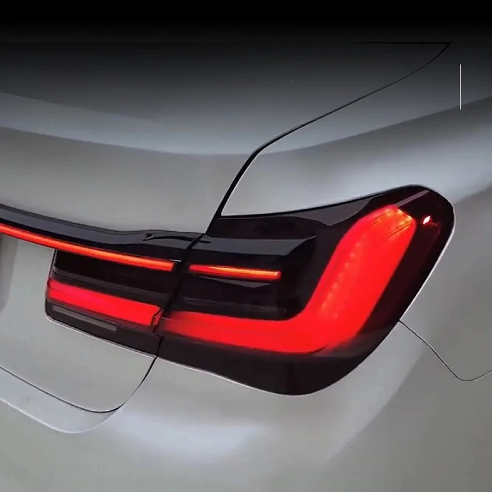 F02 المصابيح الخلفية الديناميكية ل 7 سلسلة مصباح ليد خلفي 2009-2015 730i 740i 760i الفرامل بدوره إشارة الضوء الخلفي ترقية مخصص #3