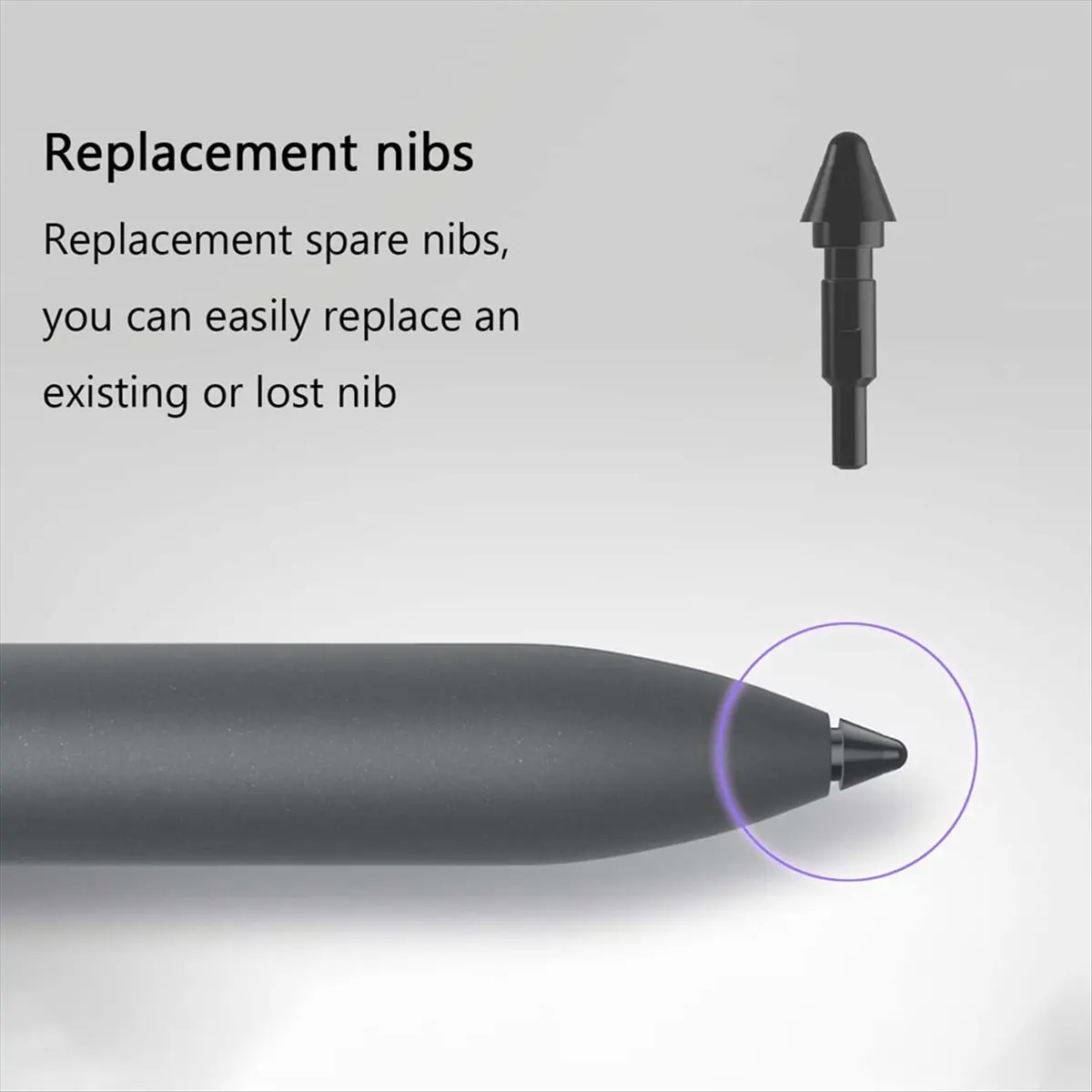 ABAN Active Pen Nibs Replacement for Premier Active Pen Nibs PN7320a PN5122W PN9315A PN7522A Stylus Touch Pen