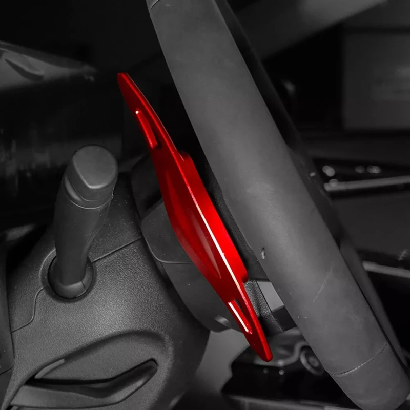 

XMSJ-Paddle Shifter For KIA EV6 2021 2022 2023 2024 Steering Wheel Shift Paddle Gear DSG Extend Sticker Decal Accessories