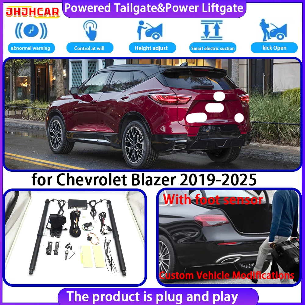 JHJHCAR for Chevrolet Blazer 2019-2025 Smart Automatic Electric Powered Tailgate Power Liftgate Tailgate System Power Back Door