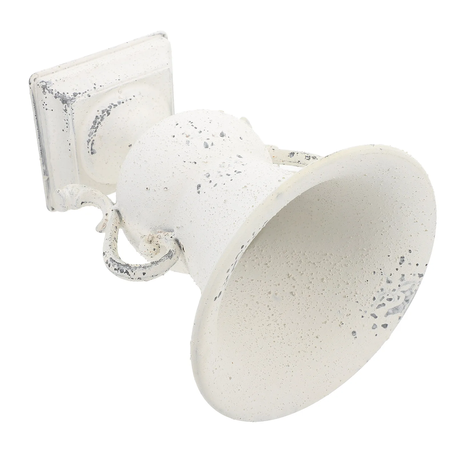 

Retro Iron Flower Vase Vintage Style Decorative Metal Pot For Home Office Hotel Party Dried Flower Arrangement Tabletop