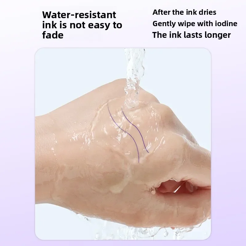 

ChiJiaoNor, маркировочная ручка для дезинфекции оксида этилена, 5 шт., медицинская ручка для маркировки кожи, хирургическая маркировка