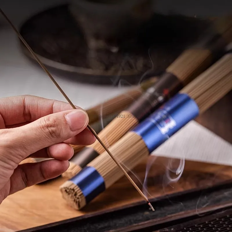 200g-bundle Supreme Sandalwood/agarwood Natural Incense Stick Indoor Office Incense Purifying Air Meditation Lasting Fragrance