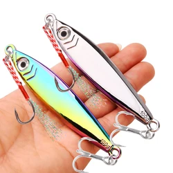 スプーンタイプの金属製ルアー,フック付きシルバーメッキベイト,7g, 10g, 15g, 20g, 30g, 40g, 1パーツ