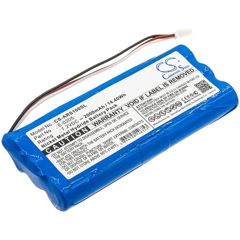 7.2V 2000Mah Batter…