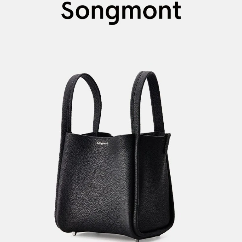 حقيبة سونمونت، سلة خضار، جلد البقر المتوسط الحجم، حقيبة يد ذات سعة كبيرة، حقيبة دلو، كروس #2