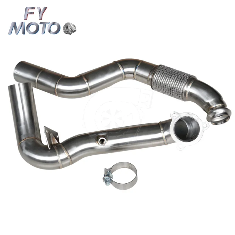 Exhaust Catless Downpipe For Benz W176 C117 A180 A200 A250 CLA180 CLA200 CLA250 1.6T/2.0T 2013-2018