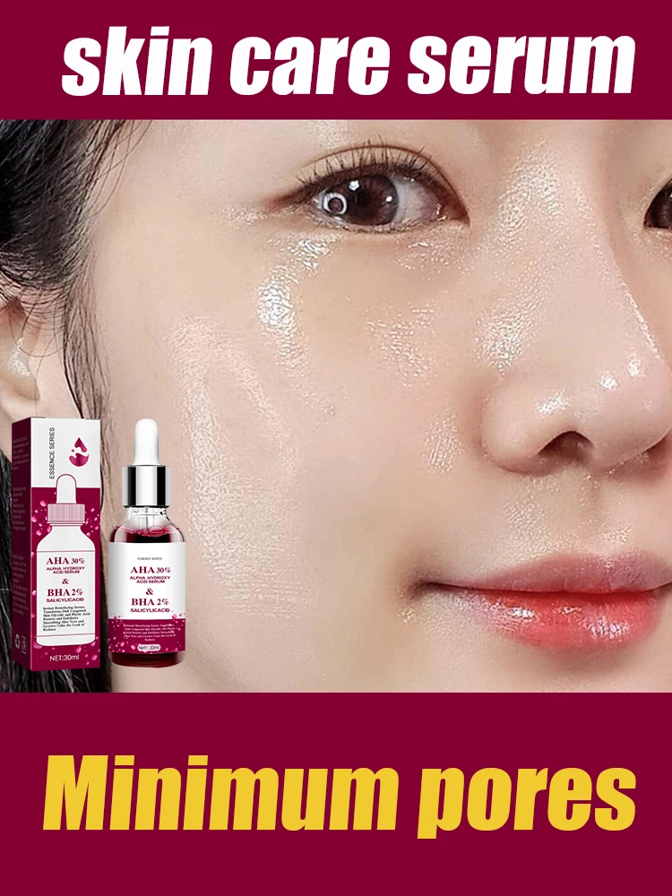 

Salicylic Fruit Acid Face Serum Shrink Pores Remove Blackheads Essence Whitening Moisturizing Smooth Skin Care Products
