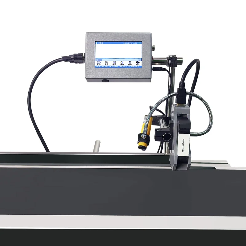 Дешевый 4,3-дюймовый термоструйный принтер H430, 12,7 мм, машина для кодирования партии, пластиковый пакет для бутылок