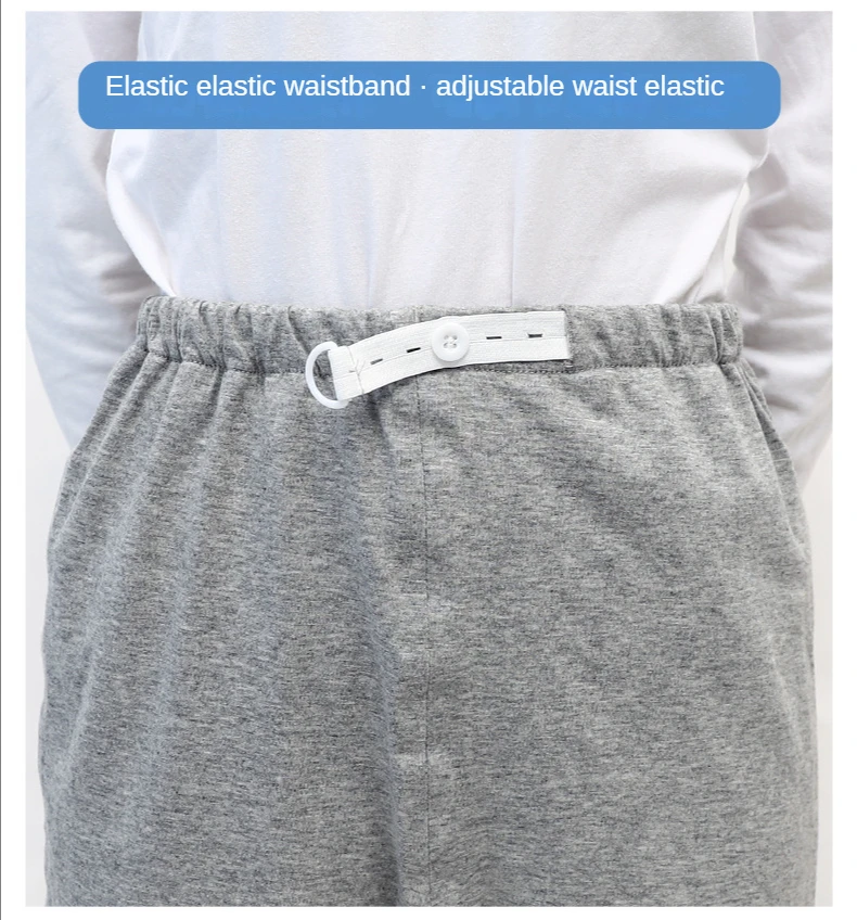 Pantalones de pañales lavables para adultos, pantalones cortos para el cuidado de la incontinencia, impermeables, transpirables