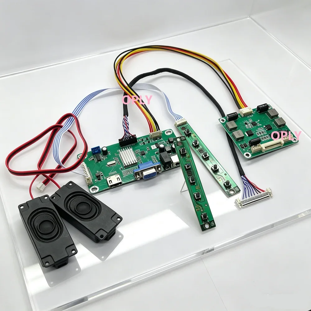 Carte contrôleur EDP + haut-parleur pour A1312 LM270WQ1-SDA2/SDA1/SDB1/SDDB LM270WQ1-SDC1/SDC2 27 " 2560x1440 compatible HDMI VGA LED