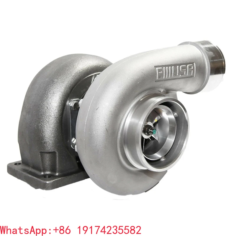 

Billet Wheel GT45 T4 V-Band 1.05 A/R Turbo Charger Huge 600+HPs Boost Upgrade