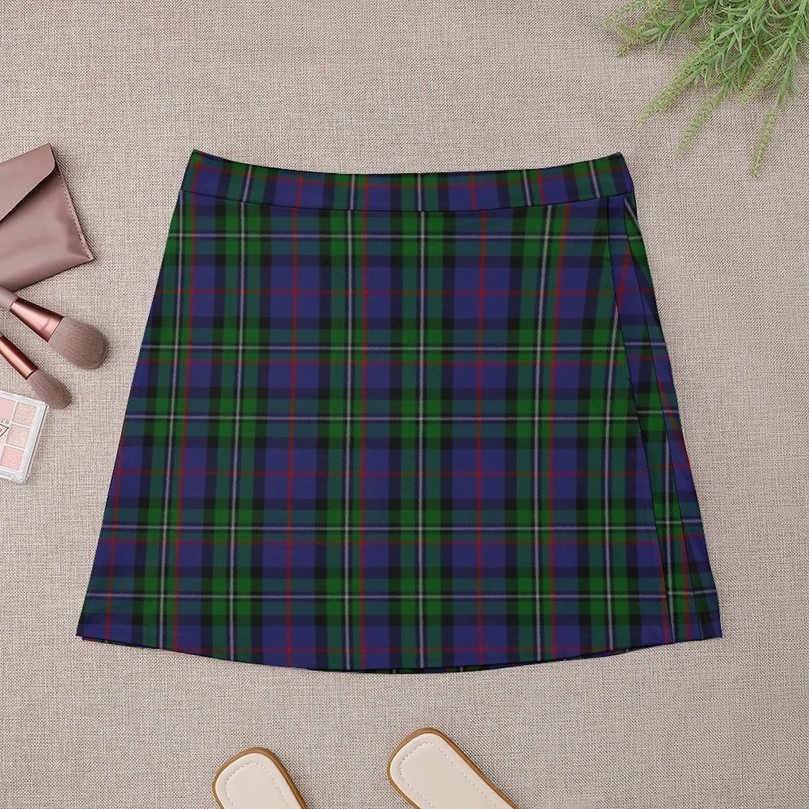 McPhail Hunting Tartan with Clan Name Mini Skirt night club outfits Skirt shorts new in dresses 90s vintage clothes Mini Skirt