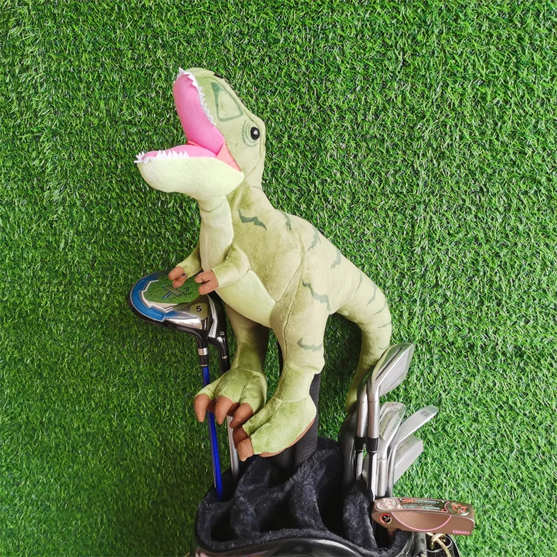 

Tynosaurus Rex головной убор для водителя гольфа, плюшевый 460cc деревянный чехол для головы, большой запас, Прямая доставка