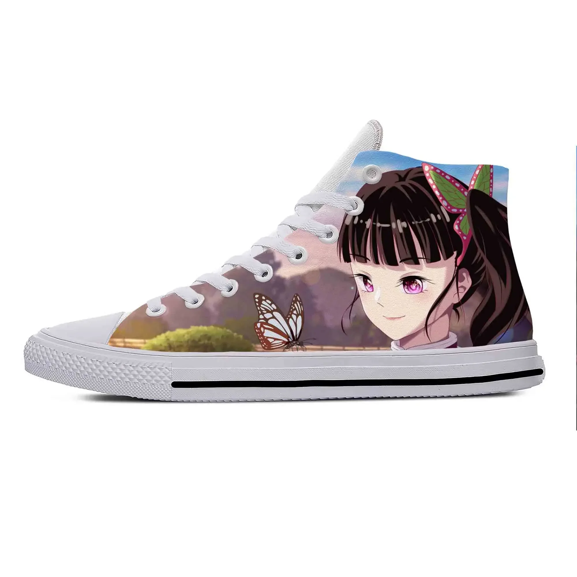 Heißen Sommer Tsuyuri Kanao High Top Freizeit Stoff Schuhe atmungsaktive leichte Männer Frauen Turnschuhe neuesten neuen coolen Board Schuhe