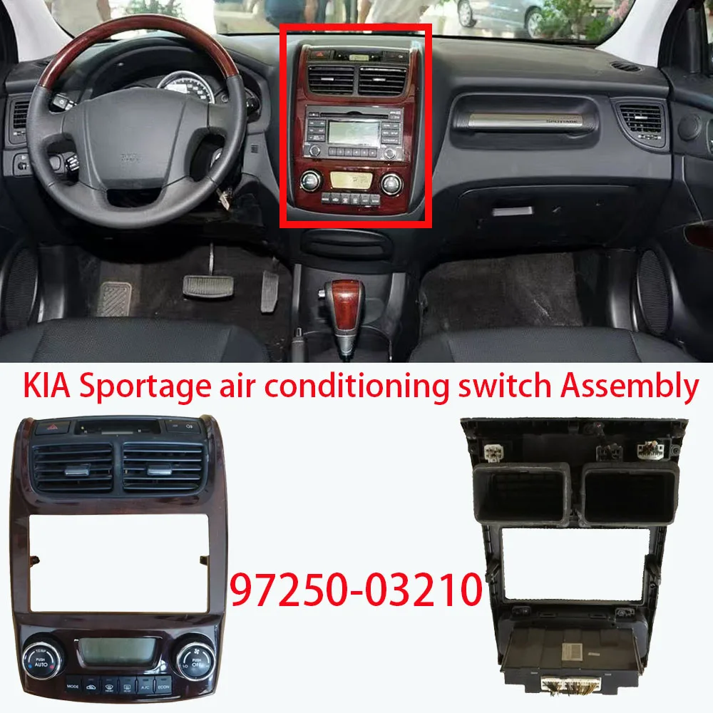 

Applicable to KIA Sportage air conditioning switch Assembly 97250-03210 automatic air conditioning switch air conditioning panel