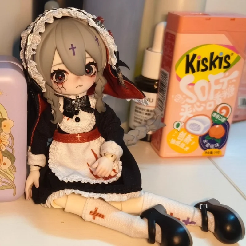 

Новая слепая коробка Eerie Nightmare Series 1/12 Bjd в готическом стиле, аниме-фигурка, подвижные суставы, фигурки из ПВХ, гаражный комплект, игрушки, подарок на день рождения