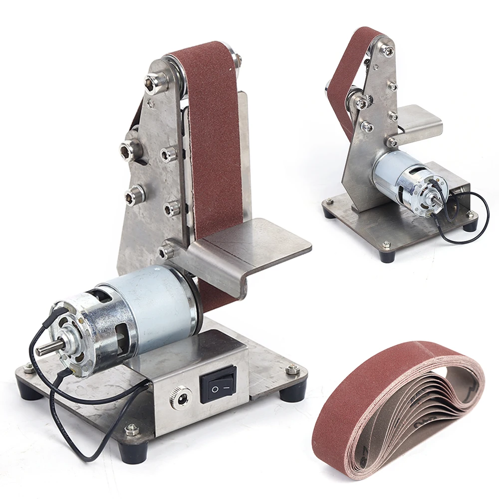 Mini Electric Belt Machine DIY 895 Polishing Machine Grinding Machine Fixed Angle Sharpening Machine