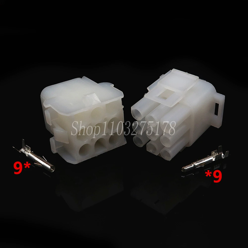 1 Set 9 Pin 1-480707-0 794538-1 350782-1 1-480706-0 794537-1 350720-1 Automotive Connector Cable Harness Sockets