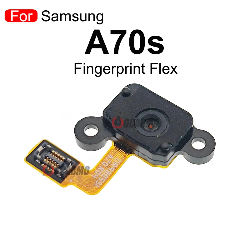 For Samsung GALAXY A90 A51 A70S A31 A30s A41 A71 Under Screen Touch ID Home Button Fingerprint Sensor Flex Cable Replacement