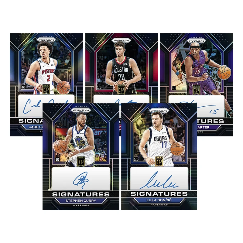 Diy hecho en casa Panini baloncesto estrella tarjeta Vince Varter Cade Cunningham Doncic Stephen Curry colección tarjeta juguetes regalo