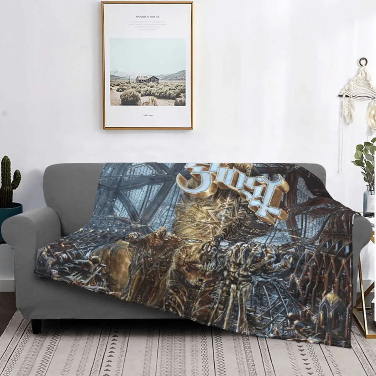 Ghost 000760 Quilt Blankets beach blanket Winter Blankets Winter Warm Blanket Throw Blanket