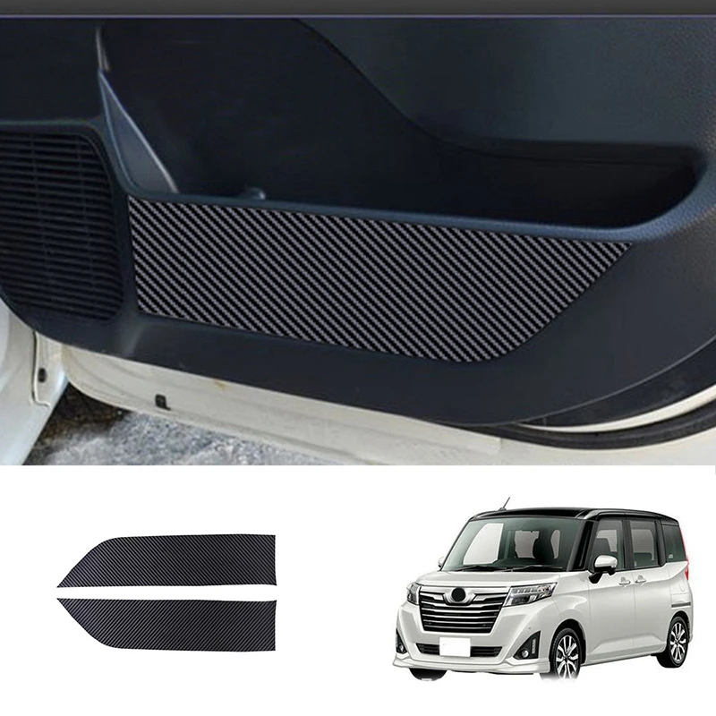 2Pcs Car Door Anti-Kick Pads Car Door Anti-Scratch Pads Door Anti-Kick Protective Cover For Toyota Roomy M900A 2016 +