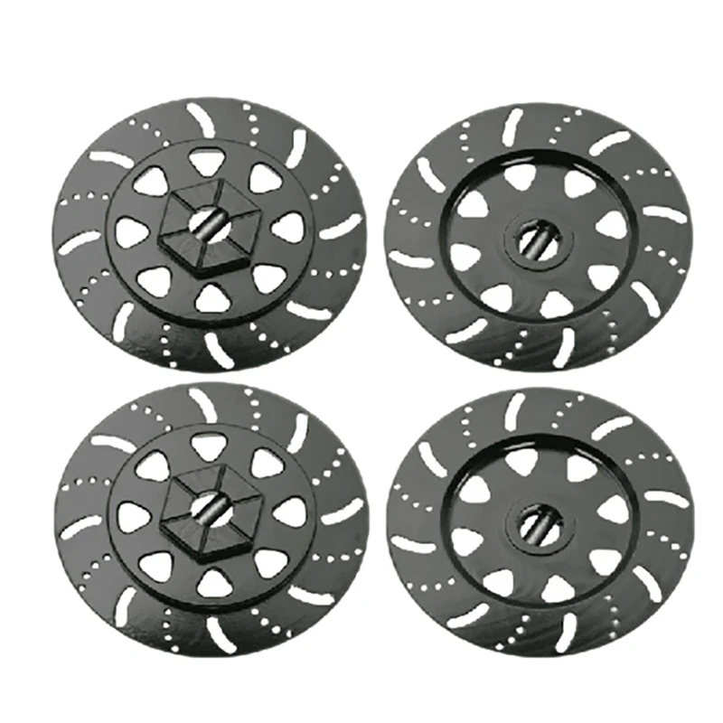 4Pcs Metal 1:10 Simulation Brake Disc RC Car Upgrade Parts Accessories For Axial RBX10