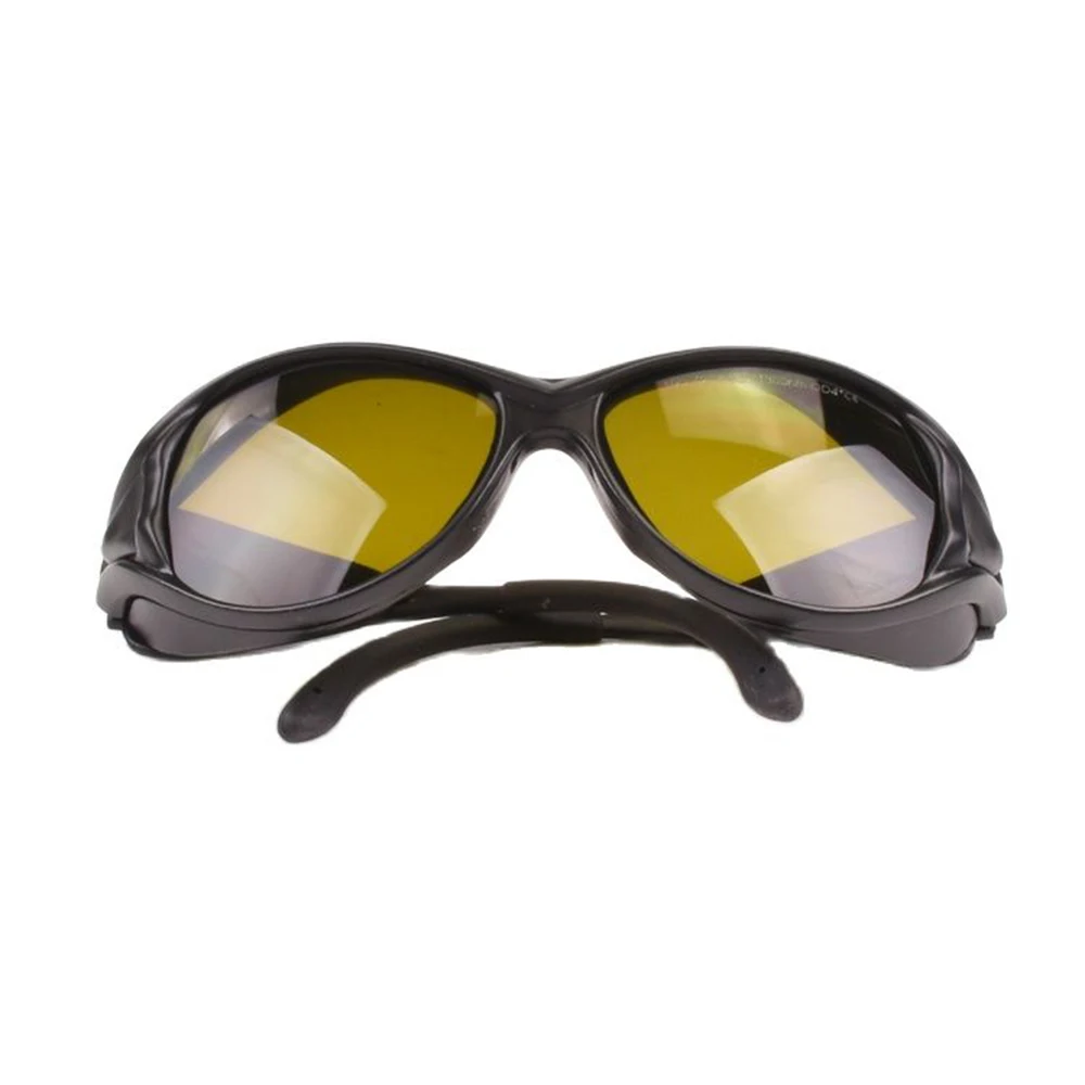 Gafas de seguridad láser con estuche negro y paño para lentes, lentes para 266nm 355nm 808n 980nm 1064nm 1320nm 1470nm 10600nm