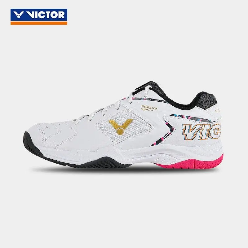 VICTOR 2024 Professional Badminton Men's and Women's Shock Absorption Non-slip Anti-torsion Cushioning Glue Breathable Sneakers