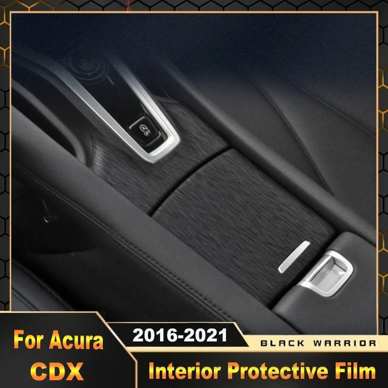 

For Acura CDX 2016-2021 Central Control Panel Interior Modified Sticker Protective Film Scratch-Resistant Car Accessories