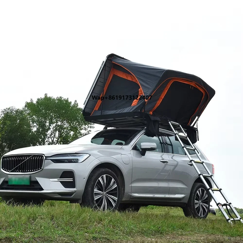 

Outdoor Folding Roof Top Tent PU Waterproof Camping RTT High Quality Hard Shell Rooftop Tent for Camping