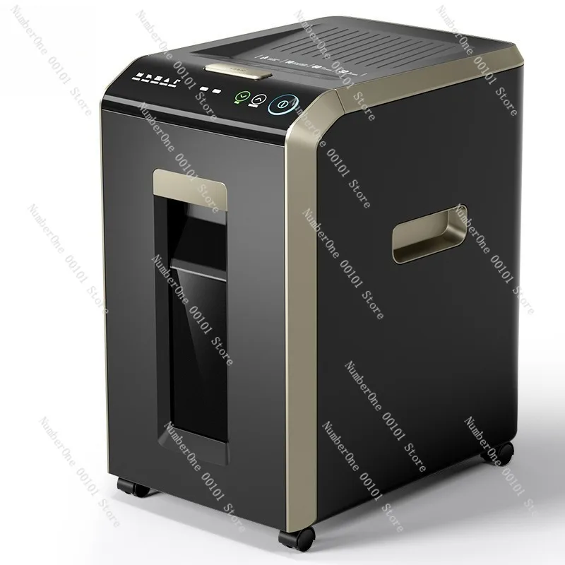 Office Business Auto Feed Paper Shredder Dual Shredding Modes DIN P4 Security Level Large Capacity Bin High Quality Document
