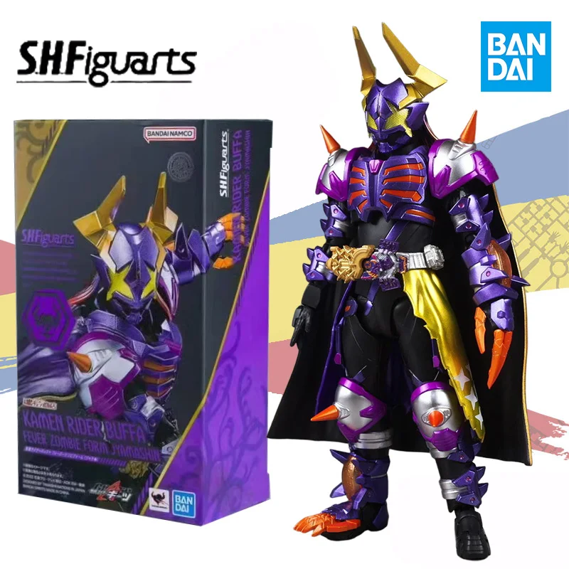 

BANDAI original SHFiguarts SHF Kamen Rider Buffa Fever Zombie Form JYAMASHIN movable assembly model ornaments collection gifts